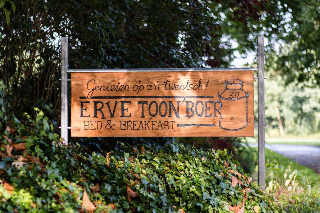 Erve Toon'Boer Bed and Breakfast Mander Eksteriør billede